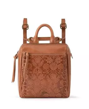 Маленький кожаный рюкзак-трансформер Loyola The Sak