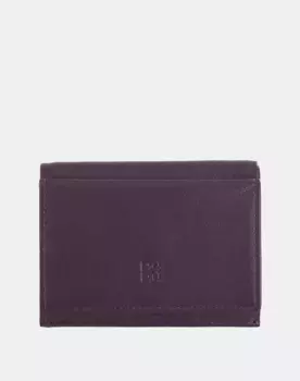 Маленький кожаный женский кошелек с отделением для монет Dudu, фиолетовый