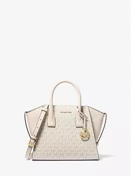 Маленький логотип Avril и кожаная сумка Michael Kors, мультиколор