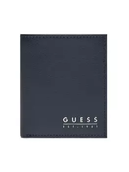 Маленький мужской кошелек Guess, синий