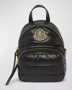 Маленький нейлоновый рюкзак через плечо Kilia Moncler, цвет Black