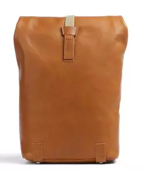 Маленький рюкзак Pickwick Leather с откидной крышкой 13 дюймов из зернистой яловой кожи Brooks England, коричневый