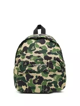 Маленький рюкзак с принтом ABC Camo A BATHING APE, зеленый