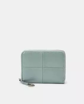 Маленький синий кошелек на молнии Jo & Mr. Joe, синий