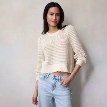 Маленький свитер с бантом на спине Lc Lauren Conrad, цвет fusilli