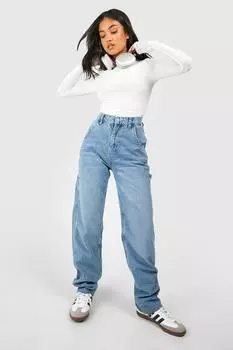 Маленький топ с длинными рукавами Boohoo, белый