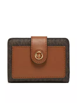 Маленький женский кошелек 32R4G0KF5B Michael Michael Kors, коричневый