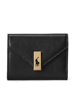 Маленький женский кошелек 427886734001 Polo Ralph Lauren, черный