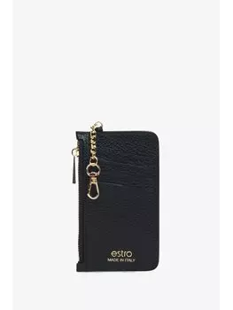 Маленький женский кошелек Estro, черный