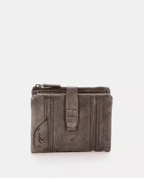 Маленький женский кошелек Euphoria из стираной кожи зеленого цвета Abbacino, зеленый