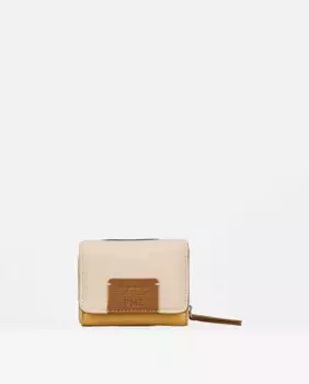 Маленький женский кошелек из двухцветного нейлона PACOMARTINEZ, мультиколор