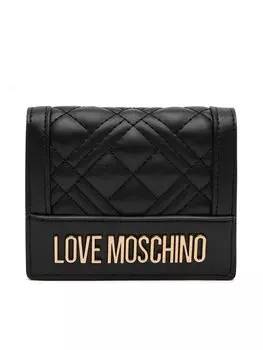 Маленький женский кошелек JC5601PP1MLA0000 Love Moschino, черный