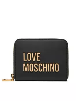 Маленький женский кошелек JC5613PP1MKD0000 Love Moschino, черный