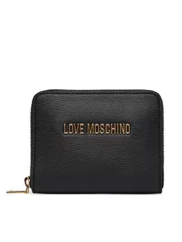 Маленький женский кошелек JC5702PP1MLD0000 Love Moschino, черный