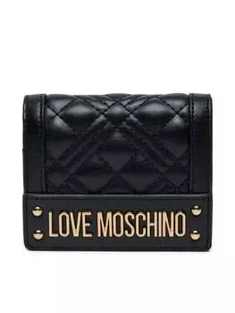 Маленький женский кошелек Love Moschino, черный