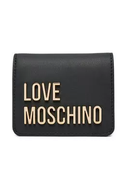 Маленький женский кошелек Love Moschino, черный