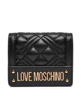 Маленький женский кошелек LOVE MOSCHINO JC5601PP0LLA0000, черный