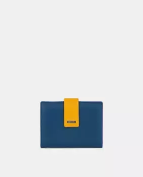 Маленький женский кошелек Pielnoble, темно-синий