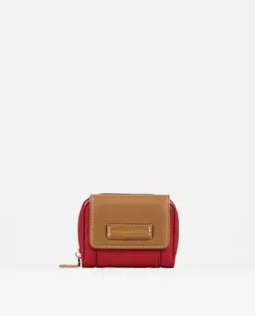 Маленький женский кошелек с красными обложками для карт PACOMARTINEZ, красный