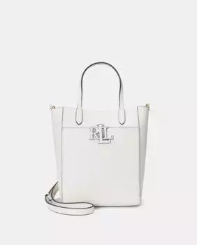 Маленький женский кожаный кошелек Lauren Ralph Lauren, белый