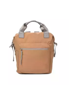 Маленький женский рюкзак с передним карманом Kcb, цвет Camel