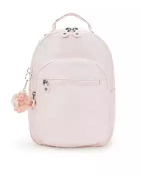 Маленький женский рюкзак Seoul S с отделением для планшета розового цвета Kipling, розовый