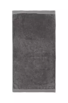 Маленькое хлопковое полотенце Iconic Gris 45x70см Kenzo, серый