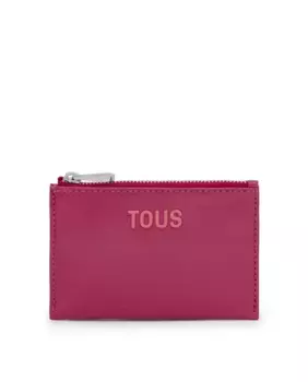 Маленькое женское портмоне для визитниц New Dorp Tous, фуксия