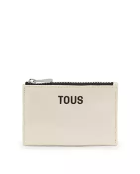 Маленькое женское портмоне для визитниц New Dorp Tous, бежевый