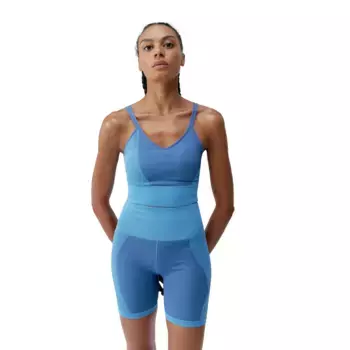 Malia Born Living Yoga Женский спортивный топ, антрацит/синий