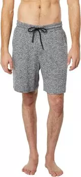 Malibu Collection Тяжелые трикотажные шорты Butterchic Barefoot Dreams, цвет Medium Heather Gray