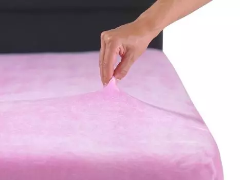 MALIKA Premium теплая простыня, кашемировая простыня, флисовая простыня из джерси, цвет: розовый, размер: 140-160 x 200 см