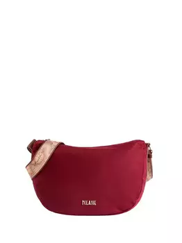 Малиновая женская сумка через плечо Alviero Martini