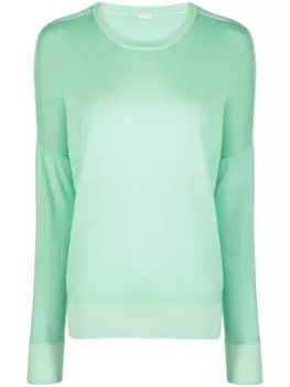 Malo джемпер тонкой вязки, зеленый