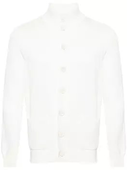 Malo кардиган в рубчик, белый