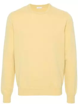 Malo кашемировый свитер с круглым вырезом, желтый