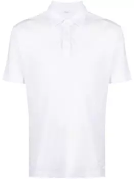 Malo льняная рубашка поло, белый
