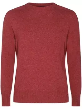 Мало свитер с круглым вырезом Malo, красный