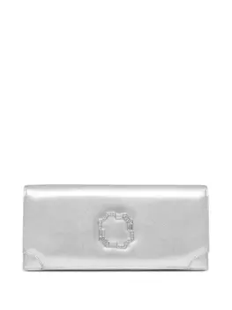 Malone Souliers клатч Vivienne, серебряный