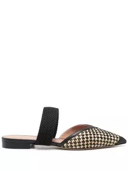 Malone Souliers ману мюли, черный