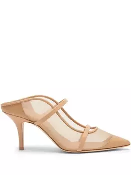 Malone Souliers мюли на каблуке, нейтральный цвет