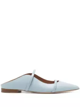 Malone Souliers плоские мюли Maureen, синий