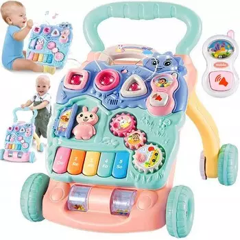 MalPlay, интерактивный ходунок с пианино 3-в-1.