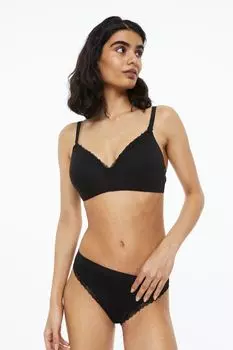 MAMA Бюстгальтер с подкладками для беременных, 2 шт. H&amp;M, черно-белый