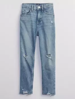 Мама детей портит джинсы Gap, синий