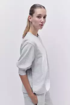 Мама джоггеры до и после H&M, серый