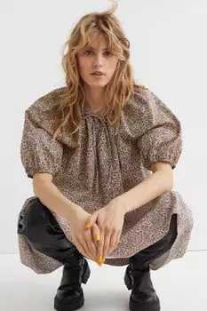 МАМА Кофточка для грудного вскармливания H&amp;M, розовый/маленькие цветы