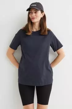 MAMA комплект из двух коротких леггинсов H&M, черный/серый