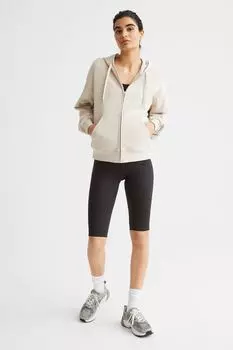 МАМА Короткие спортивные леггинсы H&amp;M, черный