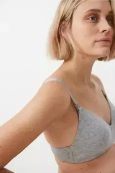 Мама набор из 2 бюстгальтеров для кормления из хлопка с подкладкой H&M, белый